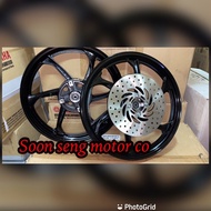Sport rim enkei 6 batang Rs150 front 1.6  rear 1.85