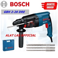 Bosch Bor Beton GBH 2-26 DRE Hammer Rotary GBH2-26 DRE + 3 Drill Set