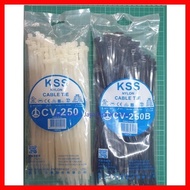 ◐ ◶ ❐ KSS NYLON CABLE TIE CV-250 10"  (100pcs PER PACK)