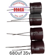 680uf 35v Aluminum Electrolytic capacitor