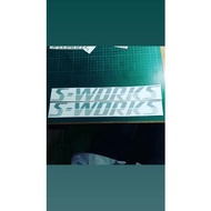 Sticker Cutting S works Silver Oracal contents 2 pcs