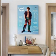 B-Benson Boone Poster HD art sticky wall waterproof home living room bedroom bar aesthetic decoratio