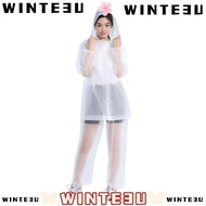 WINTE3U Raincoat Set, Windproof Full Coverage Split Raincoat, Durable Eva Strengthen buttons Adjusta