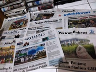 Koran untuk kliping atau tugas isi 10 eksemplar