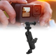 Alwaysonline Motorcycle Bike Camera Holder 360 Degree Rotation Mount Clamp For