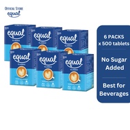 Equal Classic Tablets 500s x 6
