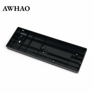 [AWHAO] 60% Keyboard Case Plate & PCB Mount Compatible GH60 Case Lightweight Black