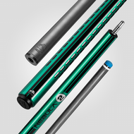 Gậy bida lỗ Rhino Nebula 2 Emerald Green - Ngọn Carbon Cao Cấp - Chính Hãng