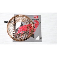 Chainring Bolany Spider BushGuard 53T BCD 130mm Folding Bike Seli - Single Chainring Bush Guard Rose