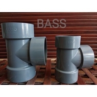 Tee PVC Lesso D Tee Sok EQUAL Tee Fitting PVC Pipe Connection