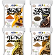 1Kg Serbuk Kunyit / Serbuk Lada Hitam Kasar Halus / Ketumbar / Jintan Manis / Lada Putih / Cili / Jintan Putih