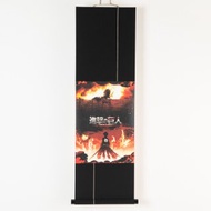 【進擊的巨人】直立式掛軸(B純黑)