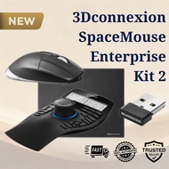 3Dconnexion SpaceMouse Enterprise Kit 2 3DX-700135 CAD Bundle SpaceMouse Enterprise CadMouse Pro Wir