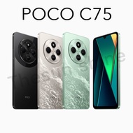 Poco C75 6/128GBเครื่องศูนย์ไทย✅ประกันศูนย์ไทย(สินค้ามีการแอคติเวทประกันแล้ว)