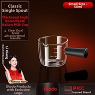 Olodo | Espresso Extraction Measuring Cup Boro-Silicate Glass