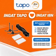 TP-Link Tapo Robot penggantian vakum Kit RVA105/untuk Tapo RV30 Max Plus/RV30 Max/RV20 Max Plus/RV20