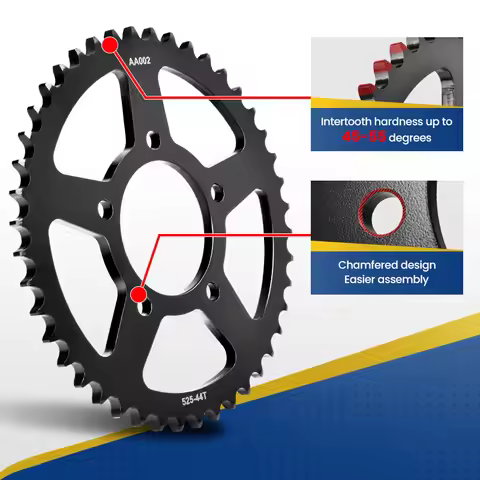 525 Sprocket For Benelli BN 302 600 400 Imperiale 500 800 Leoncino TRK 502 Cruiser 1130 TNT 600 752 