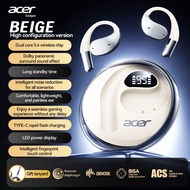 Acer | Acer OHR550 Open Ear Bluetooth Earbuds TWS Wireless Headphones LED Display Gaming Earphones