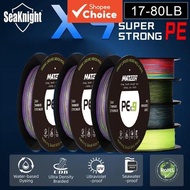 MATEER X9 9-Strand Braided Line 300M – Smooth PE Braided Multifilament with Double-Coated Seawater C