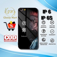 HP IP 6 Case Latest 6s/ - IP 6 Casing 6s/ - Jujutsu Kaisen Motif - Premium Glossy Hardcase - Softcas