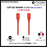 3.1a USB-C Mazer alu.dura.tek fast charging cable