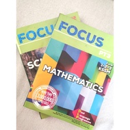 Pelangi Focus Form 1, Form 2 & Form 3(Mathematics/ Science)(Preloved)