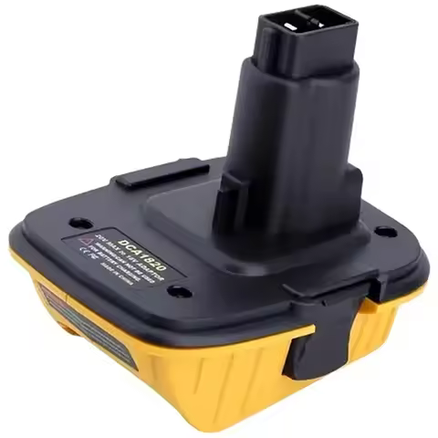 DCA1820 Power Tool Adapter USB Power Bank For Dewalt 20V Li-ion Battery DCB200 for Dewalt 18V Ni-cd 