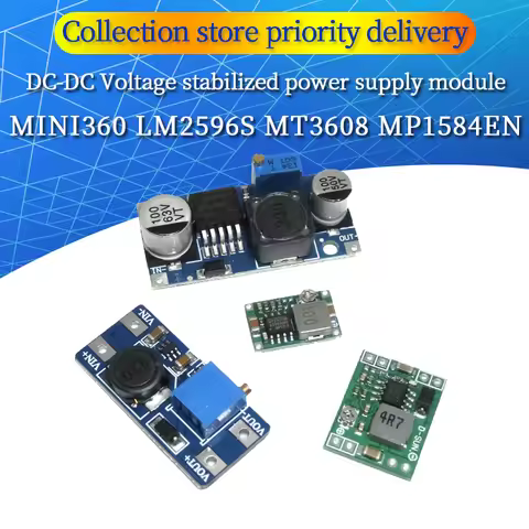 DC-DC Voltage stabilized power supply module Adjustable boost& buck voltage regulator module LM2596S