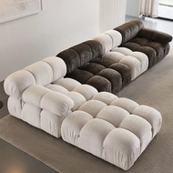 sofa bed modular kursi l / minimalis / recliner rc /  sofa modern leter u / bed kasur kantor office / ruang tamu / letter L-u lesehan kulit kursi arab suede-bergaransi custom mewah empuk kasur098