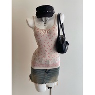 Camisole thrift y2k 2hand with breast pads