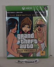 (全新中文版) XBox One/ XBox Series X GTA Grand Theft Auto: The Trilogy The Definitive Edition (行版, 中文/英文)