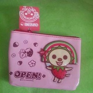 7-11Open醬草莓萬用小包/粉紅色零錢包