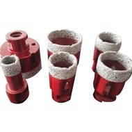 5pcs Diamond Hole Saw kits M14 20/35/45/55/72mm Diamond Core Bit With Aluminum Case,Cutting Ceramic 