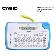 Casio KL-130 Portable Battery Operated Label Printer with free 12mm starter tape