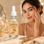 Ginseng Firming Night Facial Serum 30ml (10cm Height, 3.2cm Width) – Night Skincare to Keep Skin Loo