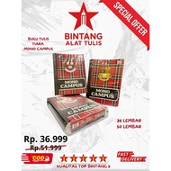 MONO CAMPUS Notebook | Tiara Campus Notebook | Big Notebook | 36 & 50-Sheet Notebook