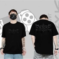 Men's distro T-shirts short-sleevedWanita distro T-shirts with desire writing, cool men's distro T-s