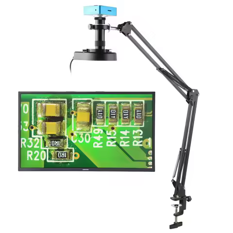 55MP 48MP 4K 2K 1080P Digital Electronic Industrial HDMI VGA USB Microscope Camera 260X C-Mount Lens