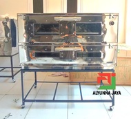 OVEN GAS 100 X 55 X 70 / OVEN GAS STAINLESS STEEL / OVEN GAS GALVALUM