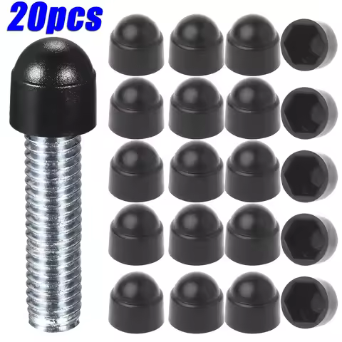 Premium Nut Bolt Covers Plastic Dome Bolt Nut M4 M5 M6 M8 M10 M12 Hex Hexagon Protection Bolt Cap Fo
