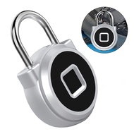 Waterproof Door Lock Smart Fingerprint Lock Electronic Padlock Gym Small Locks Anti-theft Door Cabinet Drawer Luggage Lock