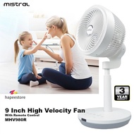 Mistral 9 Inch High Velocity Fan With Remote Control - MHV980R ( Local Warranty)