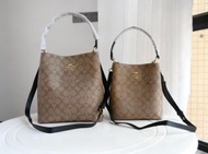 coach 2312 小號 老花TOWN水桶包vc材質可手提單肩斜98手袋 斜孭袋 禮物 bag