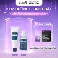Combo Dear, Klairs Rich Moist Soothing Serum 80ml + Dear, Klairs Rich Moist Soothing Cream 80g