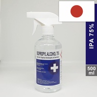 75% IPA/ Isopropyl Alcohol / Hand Sanitizer / Antiseptic 500ml (SPRAY)