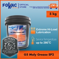 G5 Moly Grease EP2/ Multi-purpose Grease/ Hi-Temp Grease - 5kg