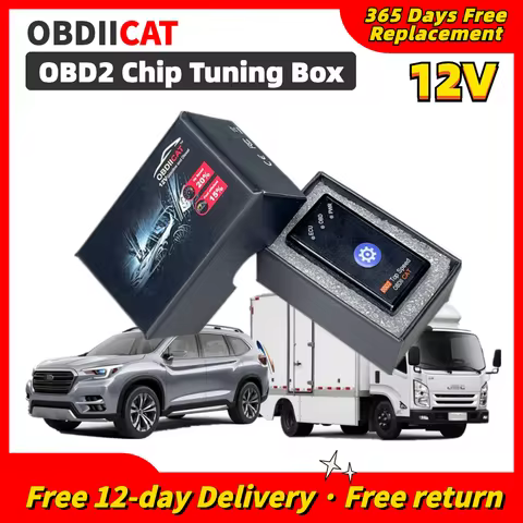 15% Fuel Save OBDIICAT HK01 OBD2 Chip Tuning Box Better Than ECO OBD2&Nitro OBD2 For Benzine &Diesel