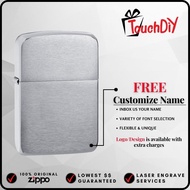 Zippo 1941 Replica Brushed Chrome Windproof Lighter - 100% Original **FREE Name Engraving (except fo