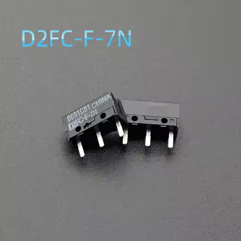 2pcs Original Mouse Micro Switch D2FC-F-7N 10M 20M OF For Logitech G502 D2FC-F-K 50m 60MN D2F-F D2F-