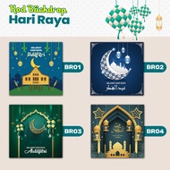 BACKDROP HIASAN RAYA OOTD OFFICE 2024